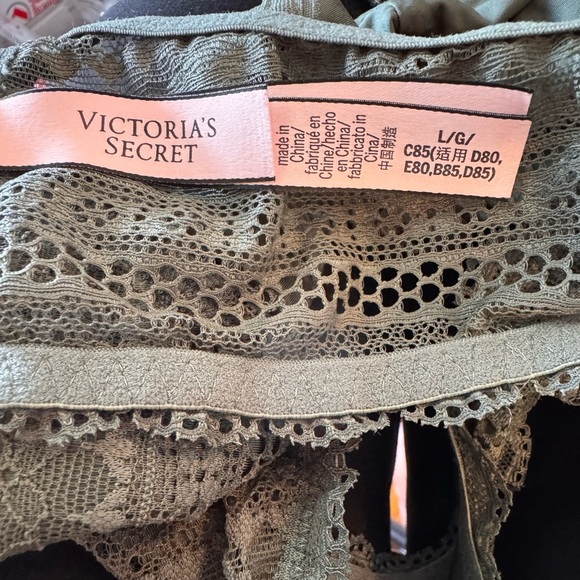 Victoria Secret Lace Bralette in Olive Green - Picture 9 of 9